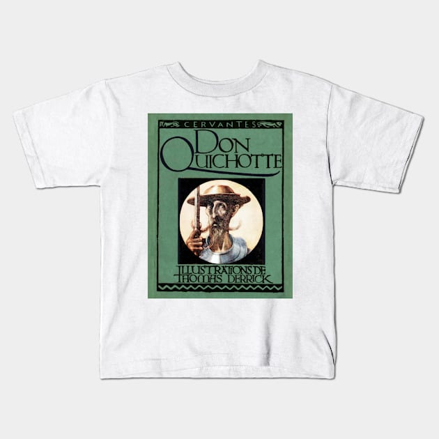 Don Quixote Kids T-Shirt by Donkeh23